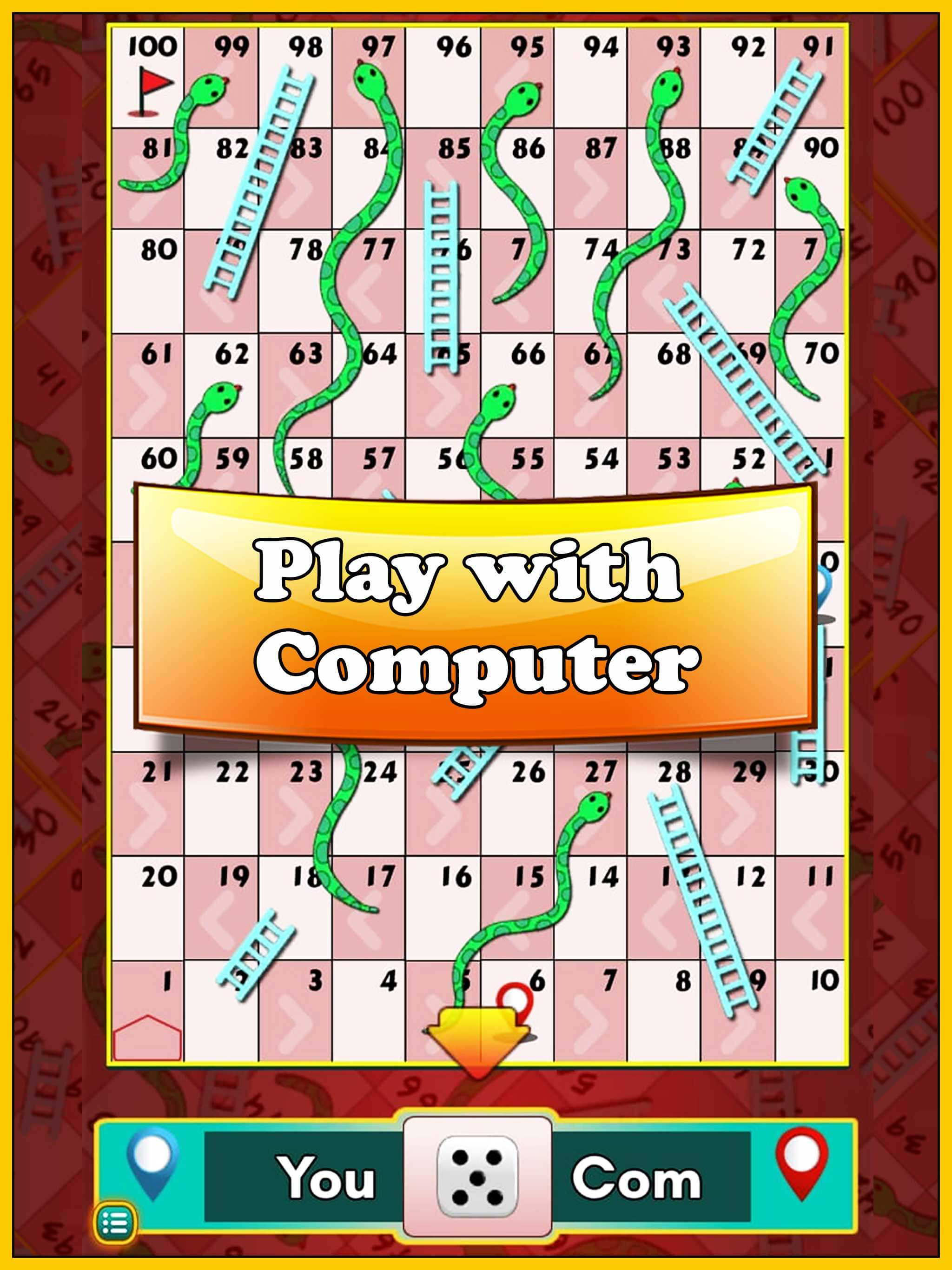 Snakes and Ladders: Snake Game