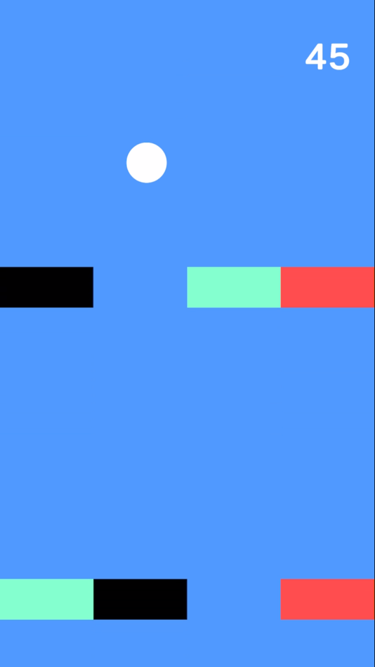 #3. Fall Down Colors (iOS) 由: AI Opto Labs LLC