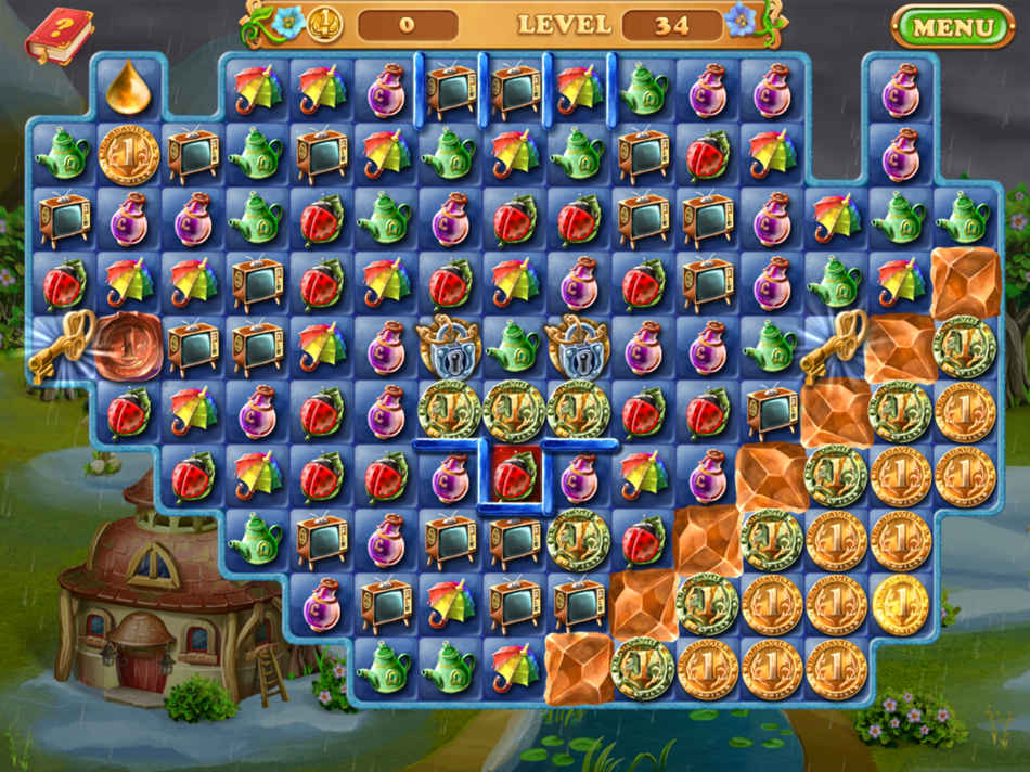 #5. Laruaville 3 Match-3 Puzzle (iOS) 由: LGT SIA