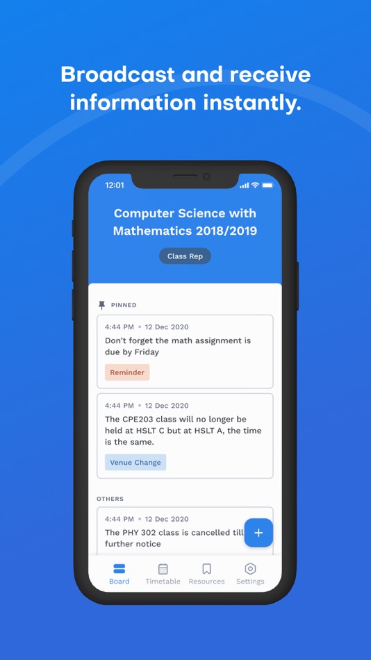 #2. Classboard: Keep class synced (iOS) 由: Samuel Olufemi