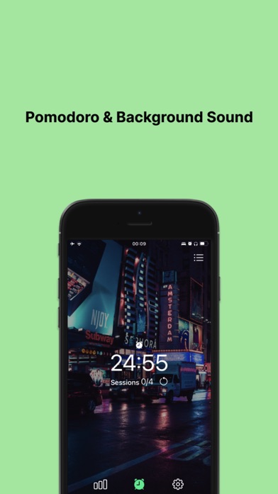 DeepFocus - Pomodoro & Sounds Screenshot