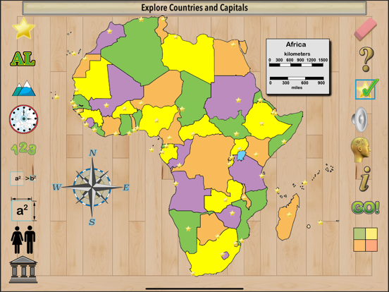 African Countries and Capitals app screenshot 3