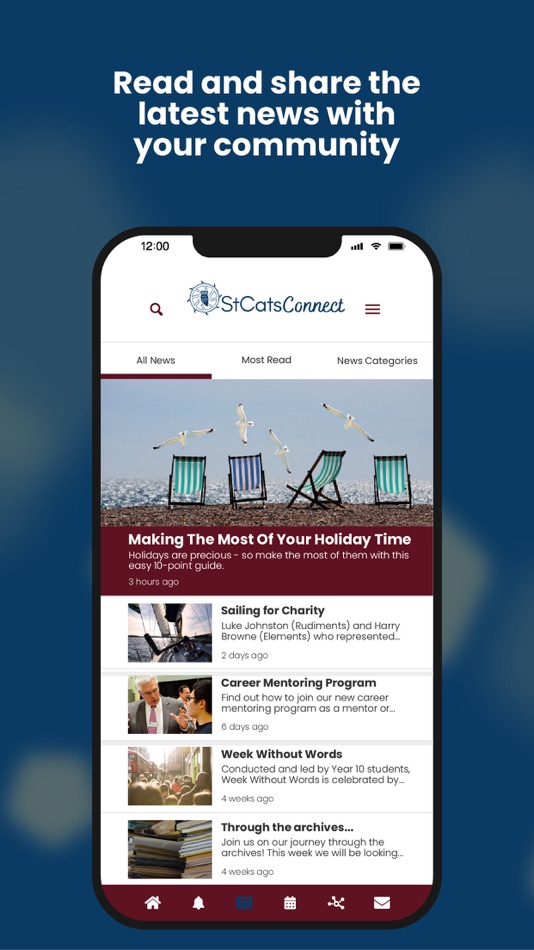 #2. StCatsConnect App (iOS) 由: Toucan Tech