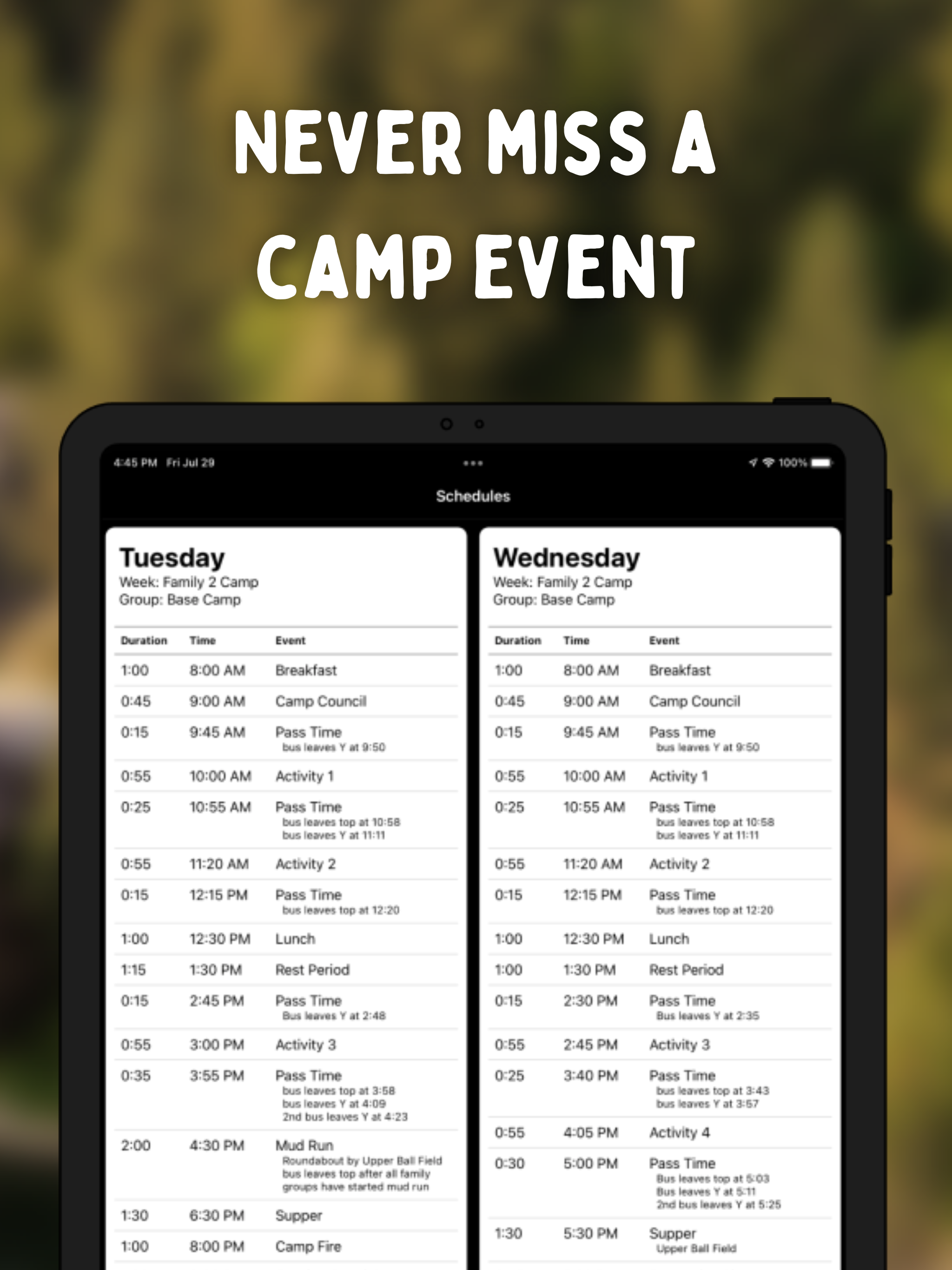 Camp Mivoden screenshot 8