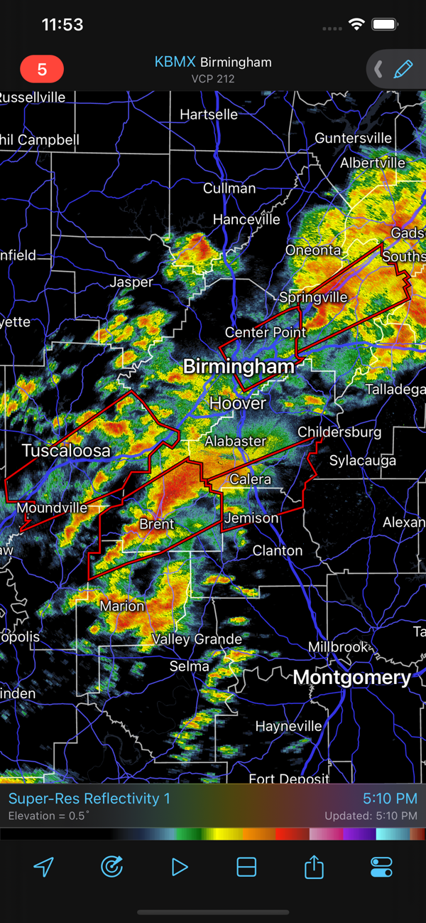 RadarScope - RadarScope Pro是一款专为气象学家、公共安全官员