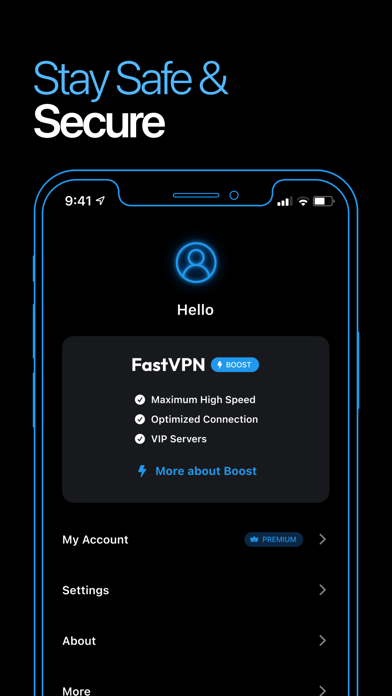 VPN - FastVPN Screenshot