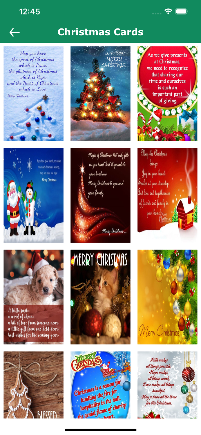Christmas Cards and Greetings