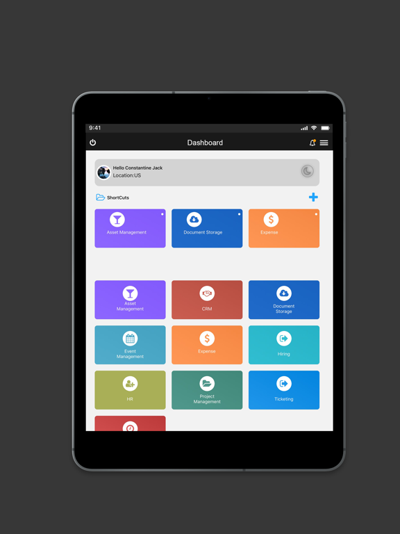 Talygen Business Intelligence iPad screenshot 2 - Business app