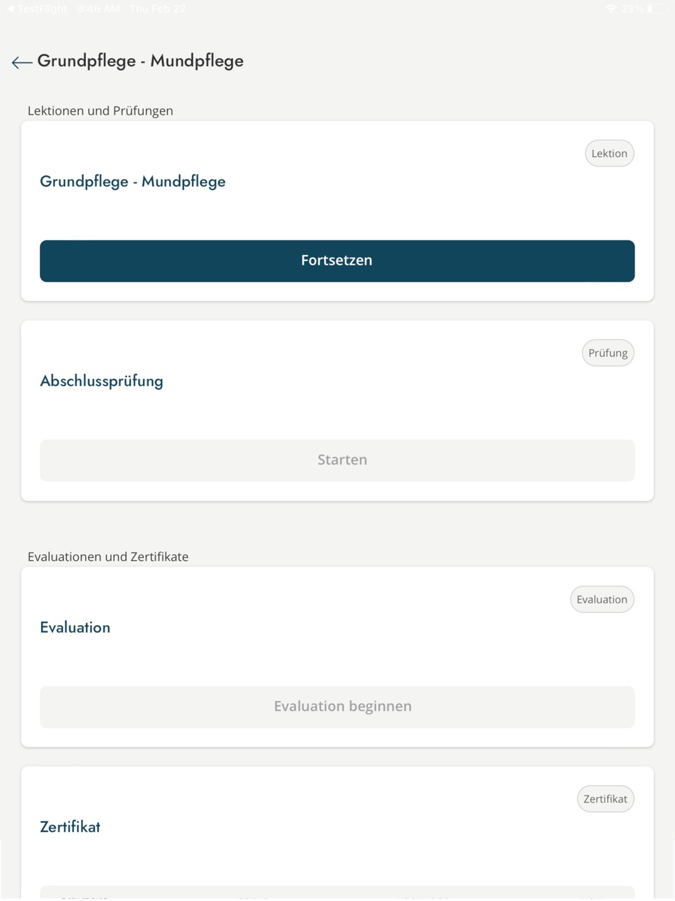 iPad screenshot
