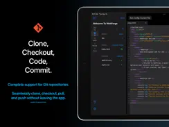 WebForge IDE iPad image 3