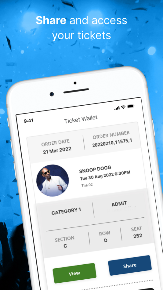 #2. Ticketek UK (iOS) By: Ticketek Pty Ltd