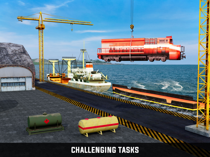 Cargo Ship Sea Port Transport