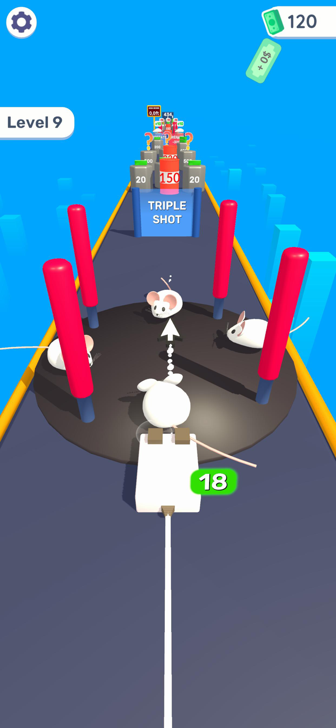 Mouse Evolution Runner