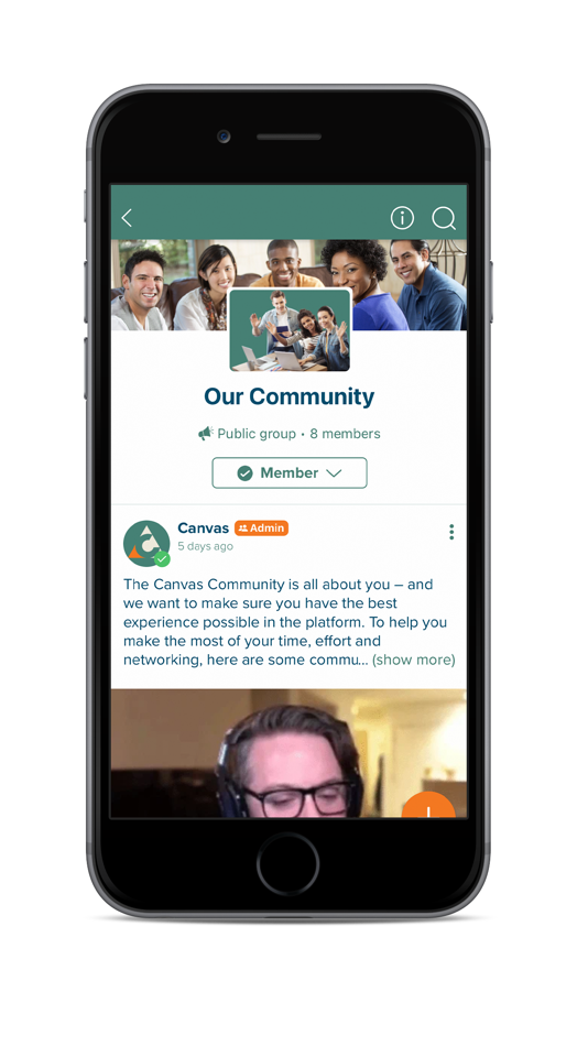 #3. Canvas Community (iOS) Podle: Canvas Leadership LLC
