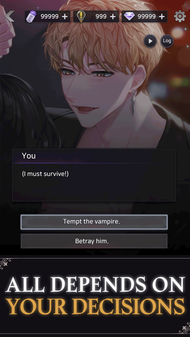 BloodKiss : Vampire romance Screenshot