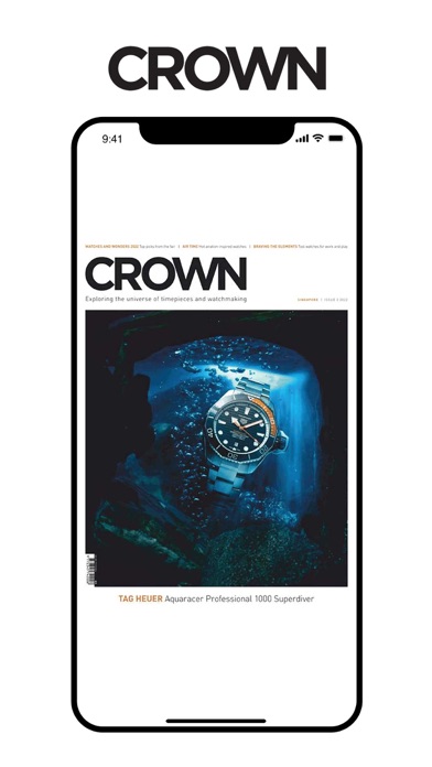 CROWN Magazine Screenshot