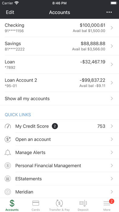 PeoplesBank-Lebanon/Louisville Screenshot