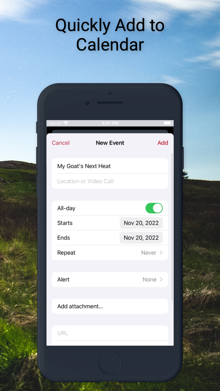 Goat Due Date Calculator