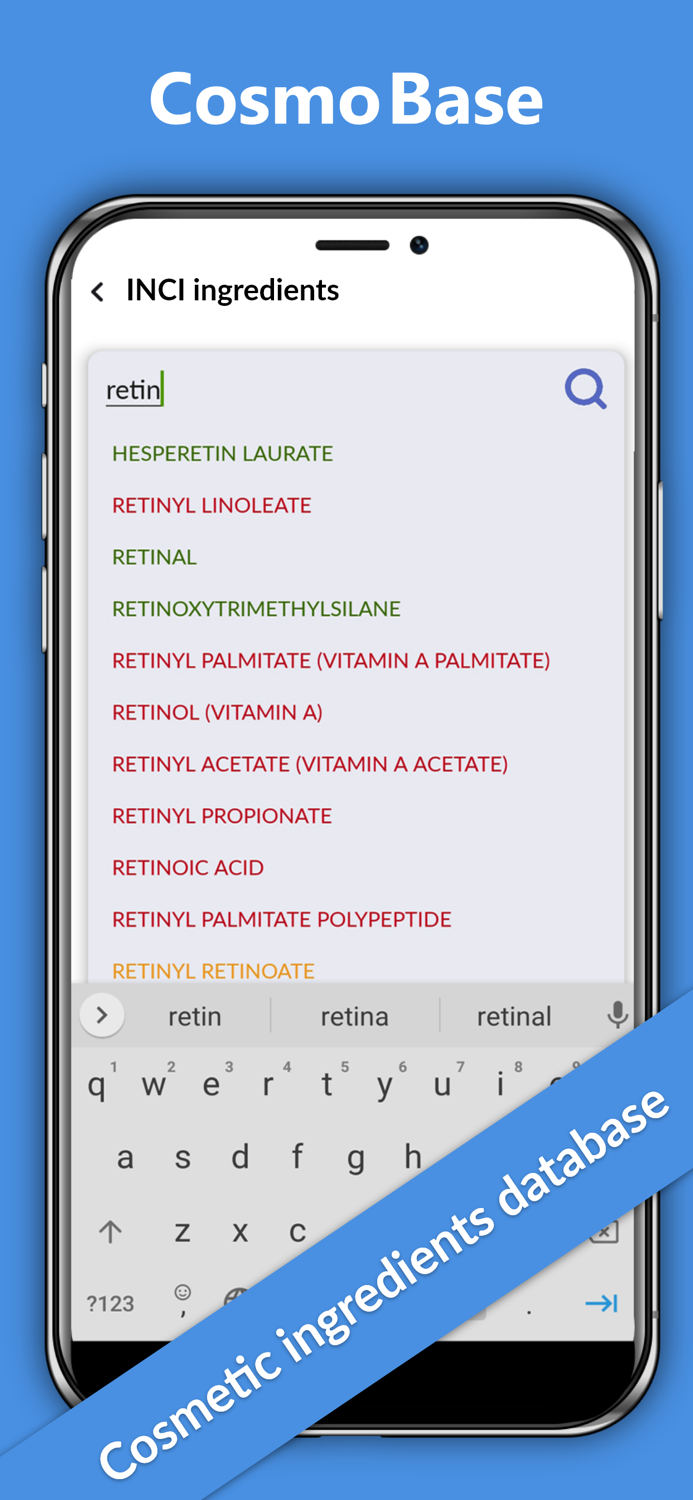 CosmoBase - Сosmetic scanner