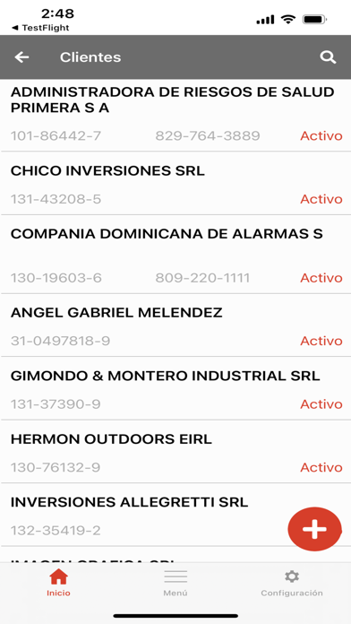 Gestión Negocio Screenshot