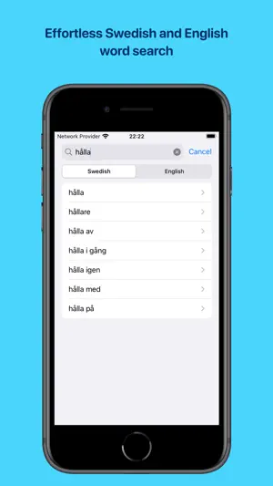 Swedish Dictionary screenshot 1