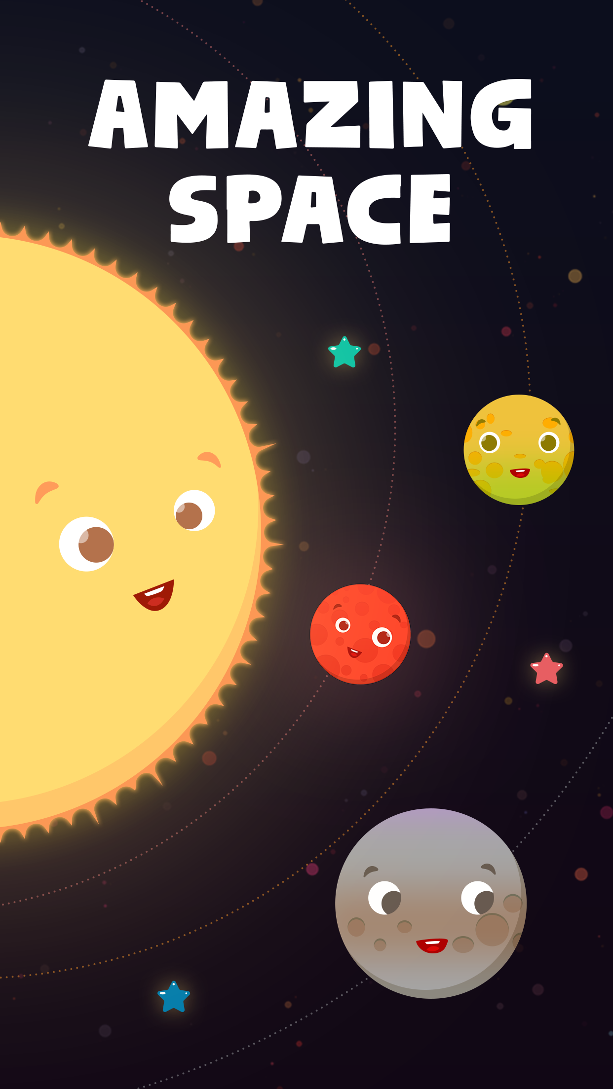 Outer Space Game for Children