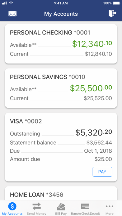 Fidelity State Bank, Topeka Screenshot