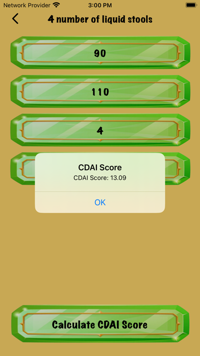 Screenshot #2 pour CDAI CrohnElite