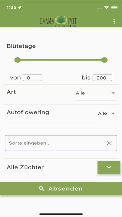 Strainspotter by Cannapot Screenshot