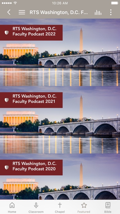 Reformed Theological Seminary Screenshot