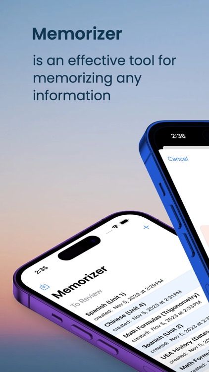 Memorizer: Learning Assistant