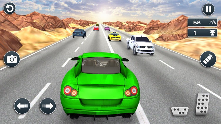 Extreme Car Highway Racer Game screenshot-3