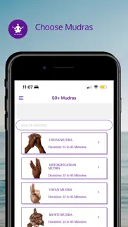 50+ mudras-yoga poses iphone screenshot 3