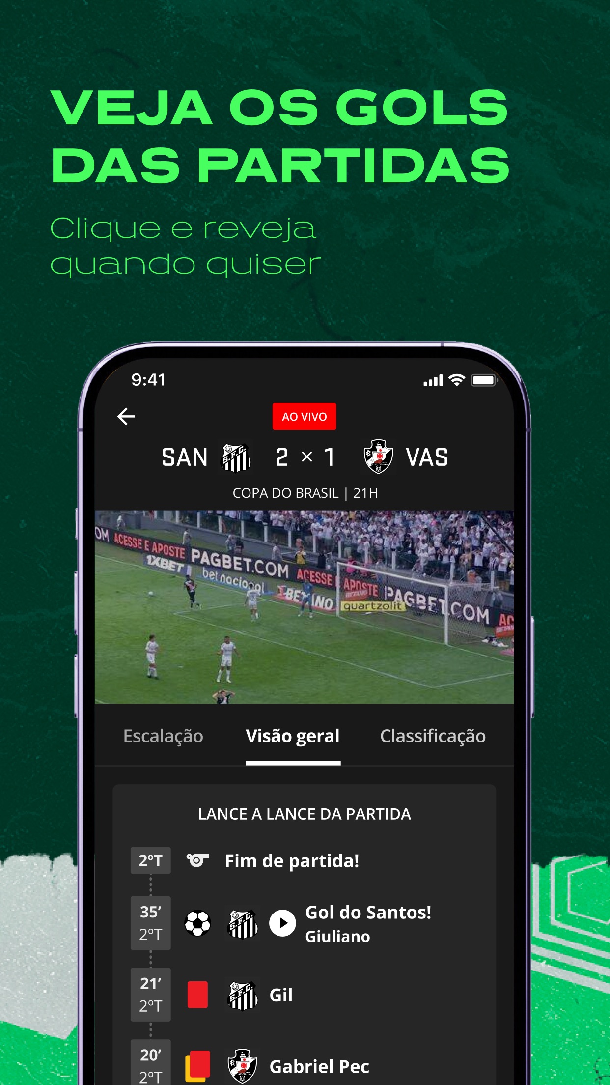 Screenshot do app Premiere