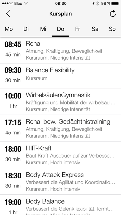 Screenshot #2 pour Fitnessclub Fit-Life