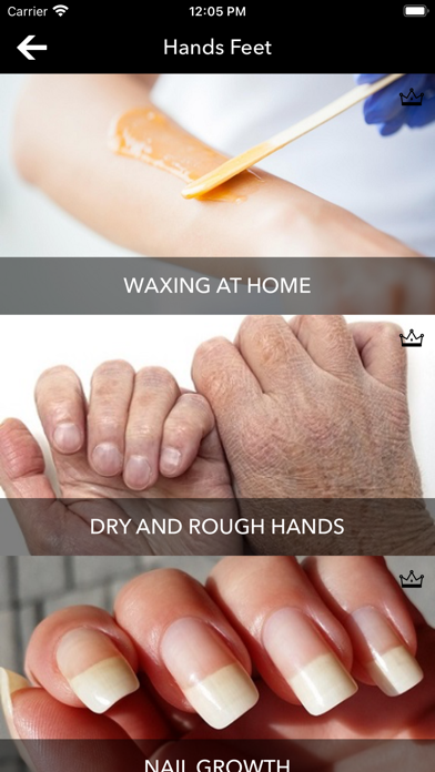 How to care for hair face body Screenshot