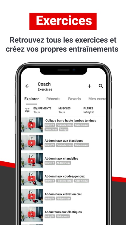INFINYFIT Home fitness workout screenshot-3