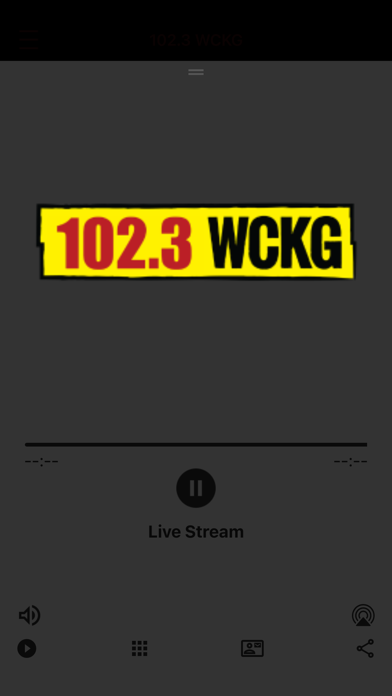 102.3 WCKG Chicago Screenshot