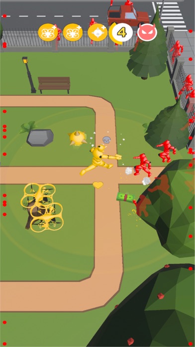 Sneaky Warriour 3D Screenshot