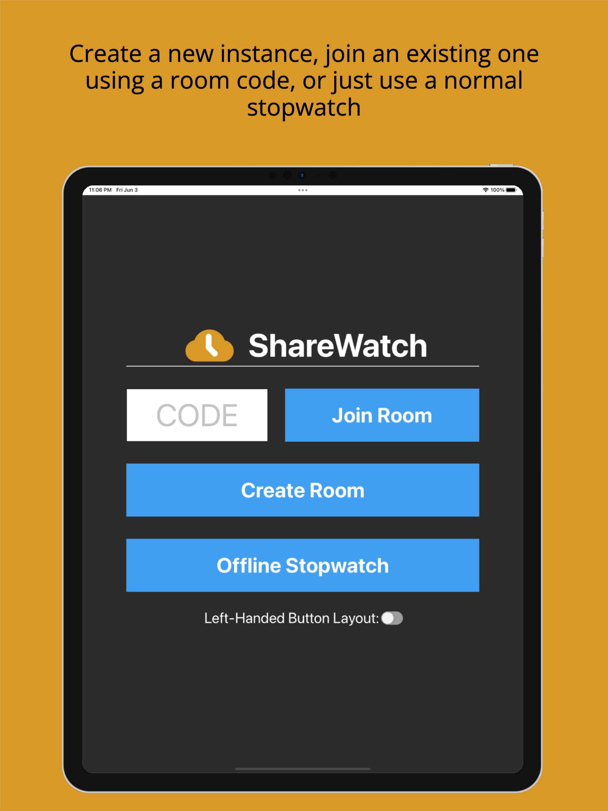 Sharewatch: Communal Stopwatch