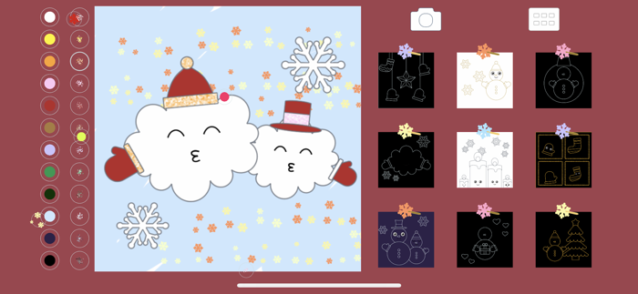 Christmas Coloring Kid Toddler