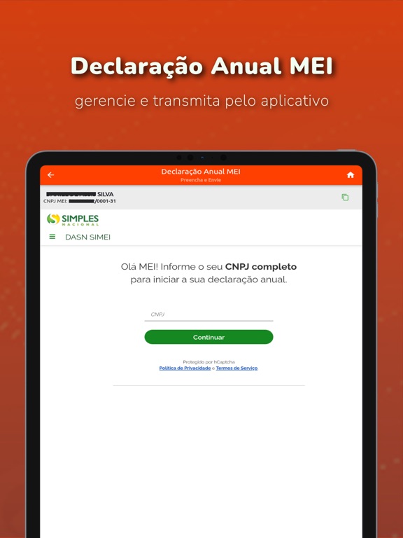 DAS MEI - Emitir Boleto MEI iPad screenshot 6 - Business app