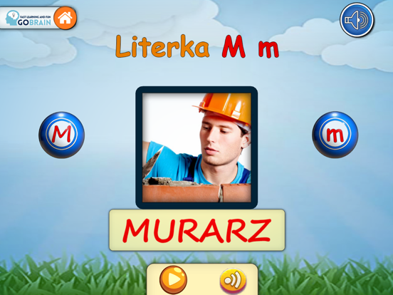 Literki M i N iPad screenshot 9 - Education app