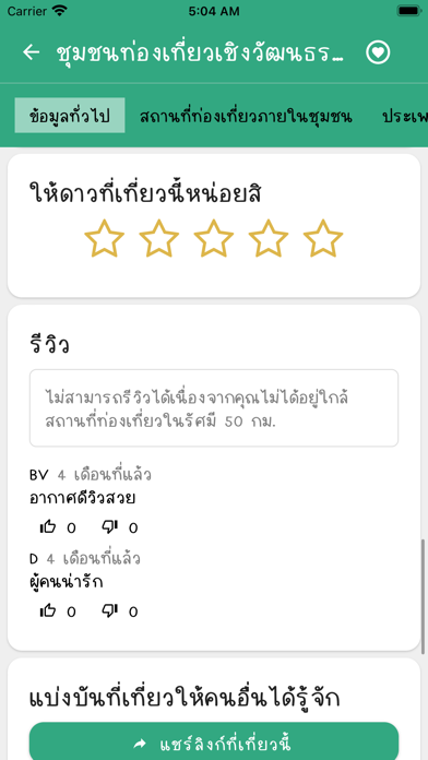 ไกด์ทิพย์ พาเที่ยวชุมชน Screenshot