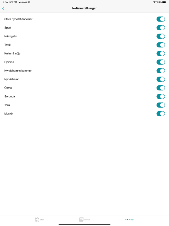 Screenshot #6 pour Nynäshamns Posten