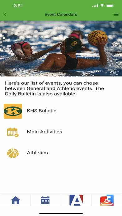 Kingsburg High School Screenshot