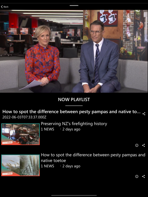 TV News Channels iPad screenshot 4 - News app