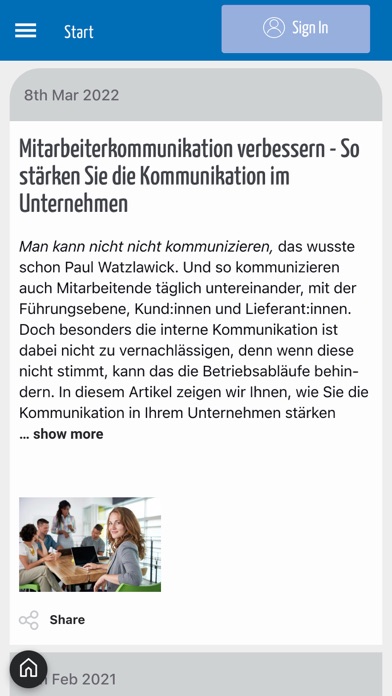 Münstermann-Connect Screenshot