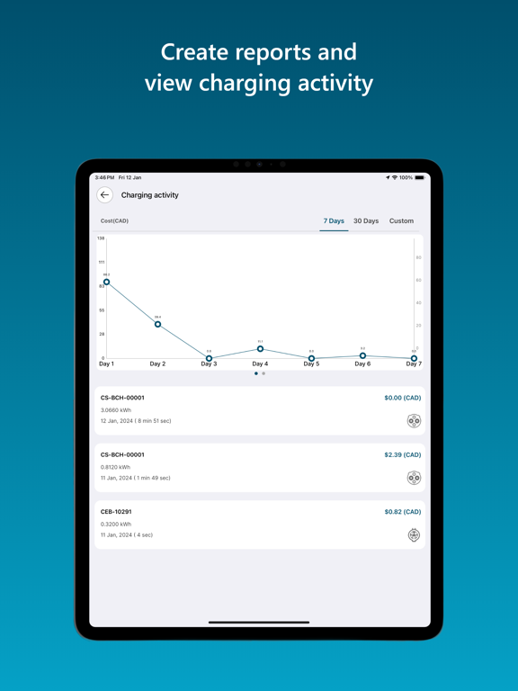 BC Hydro EV iPad screenshot 6 - Navigation app