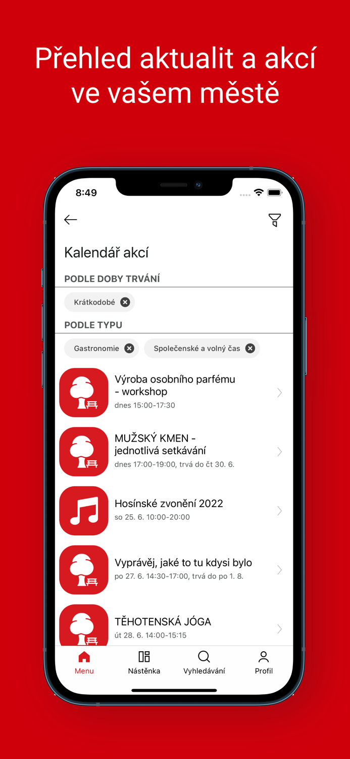 Budějce v mobilu